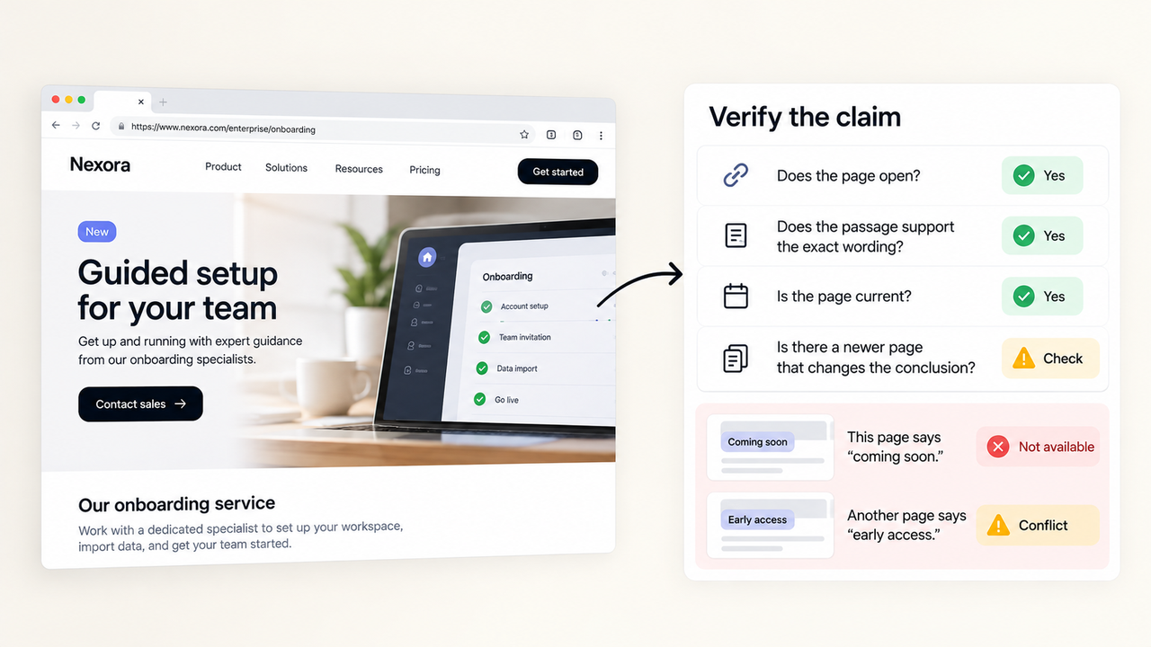 See how claim verification works in this manus review to ensure accurate source validation and fact checking.