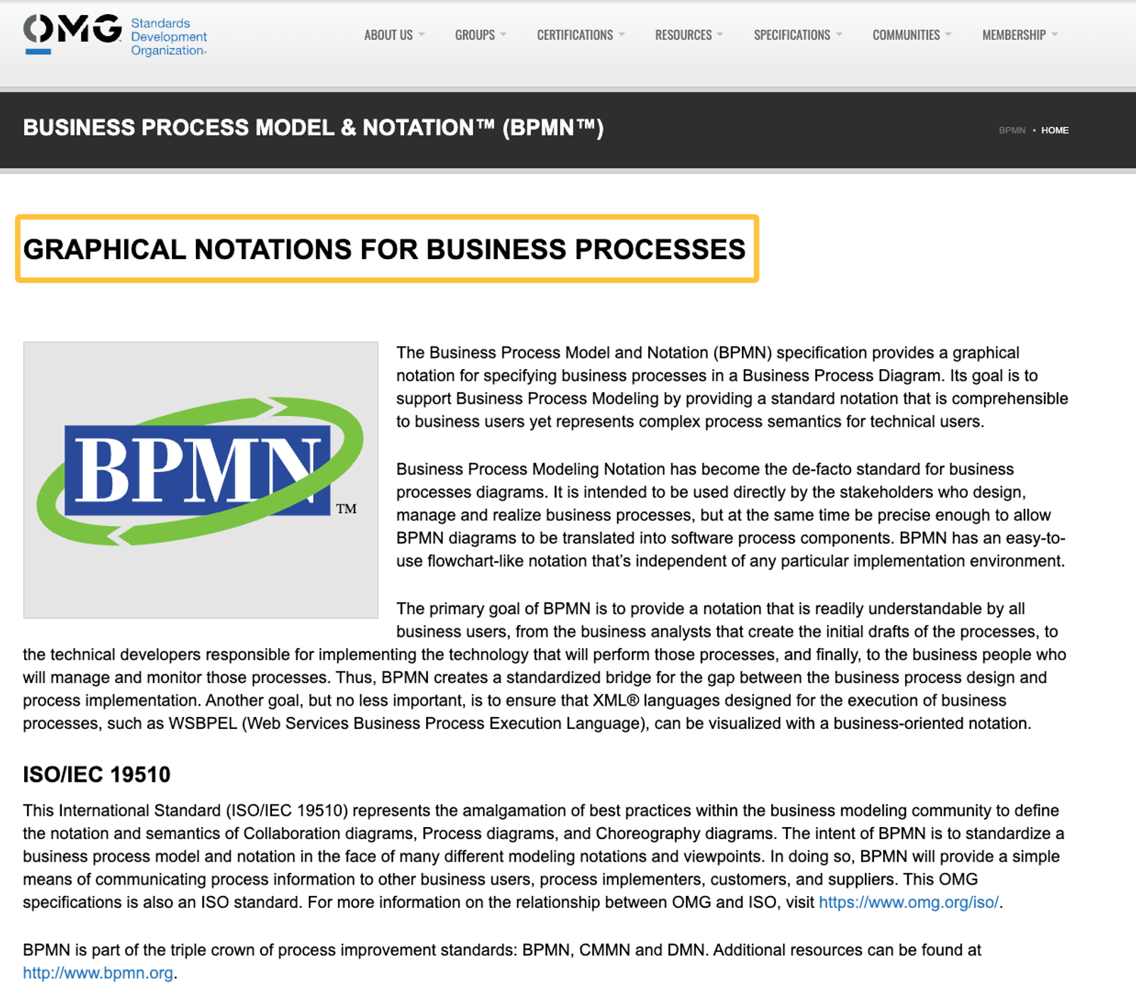 Understand BPMN standards used to create a clear workflow diagram that bridges the gap between business and technical users.