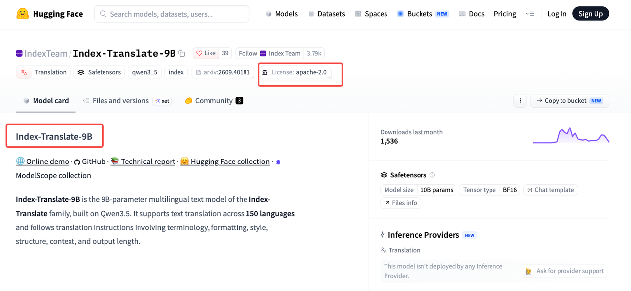 Access the Index-Translate-9B model on Hugging Face to optimize index translate marketing performance.