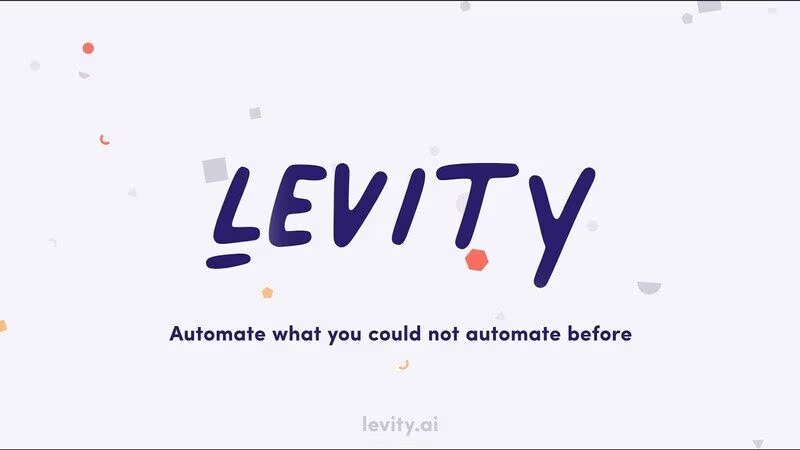 Official Levity AI banner with the tagline Automate what you could not automate before.