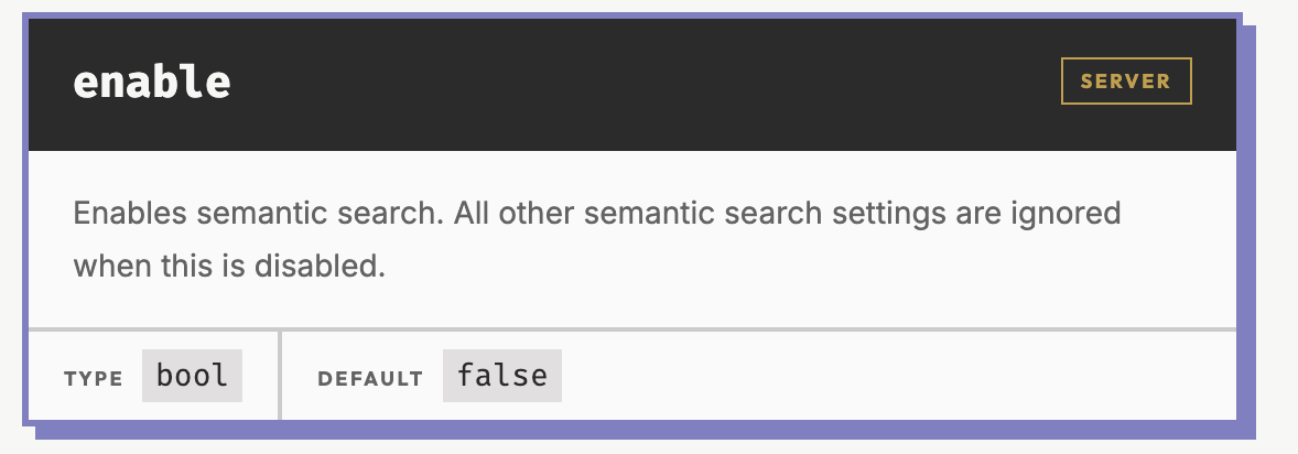A key step in hister mcp troubleshooting is verifying if the server semantic search enable boolean is set to true.