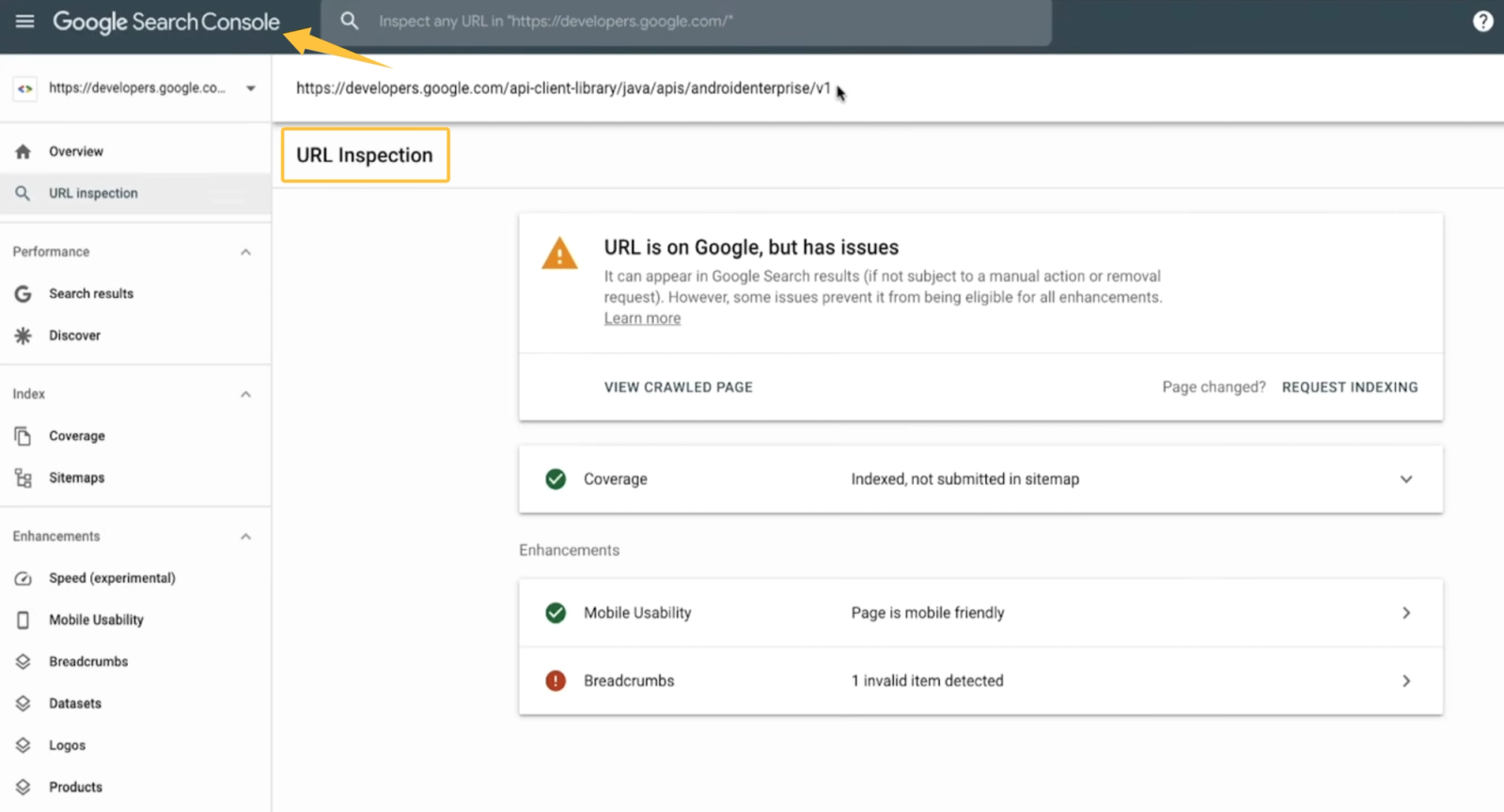 Monitoring Indexing Issues in Google Search Console after SEO Website Redesign