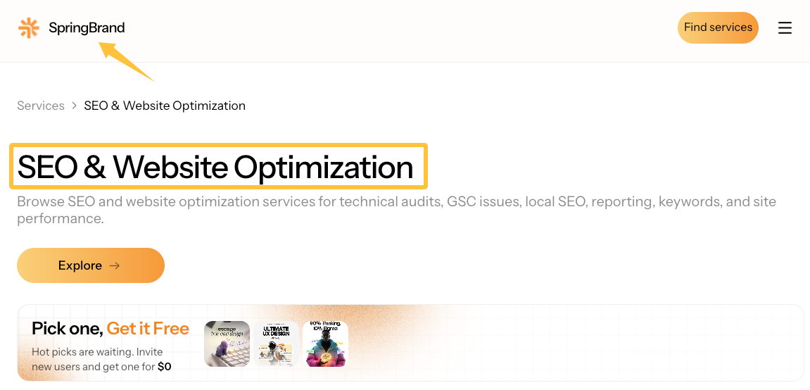 Exploring SEO and website optimization services from a b2b saas seo agency, including technical audits and site performance.