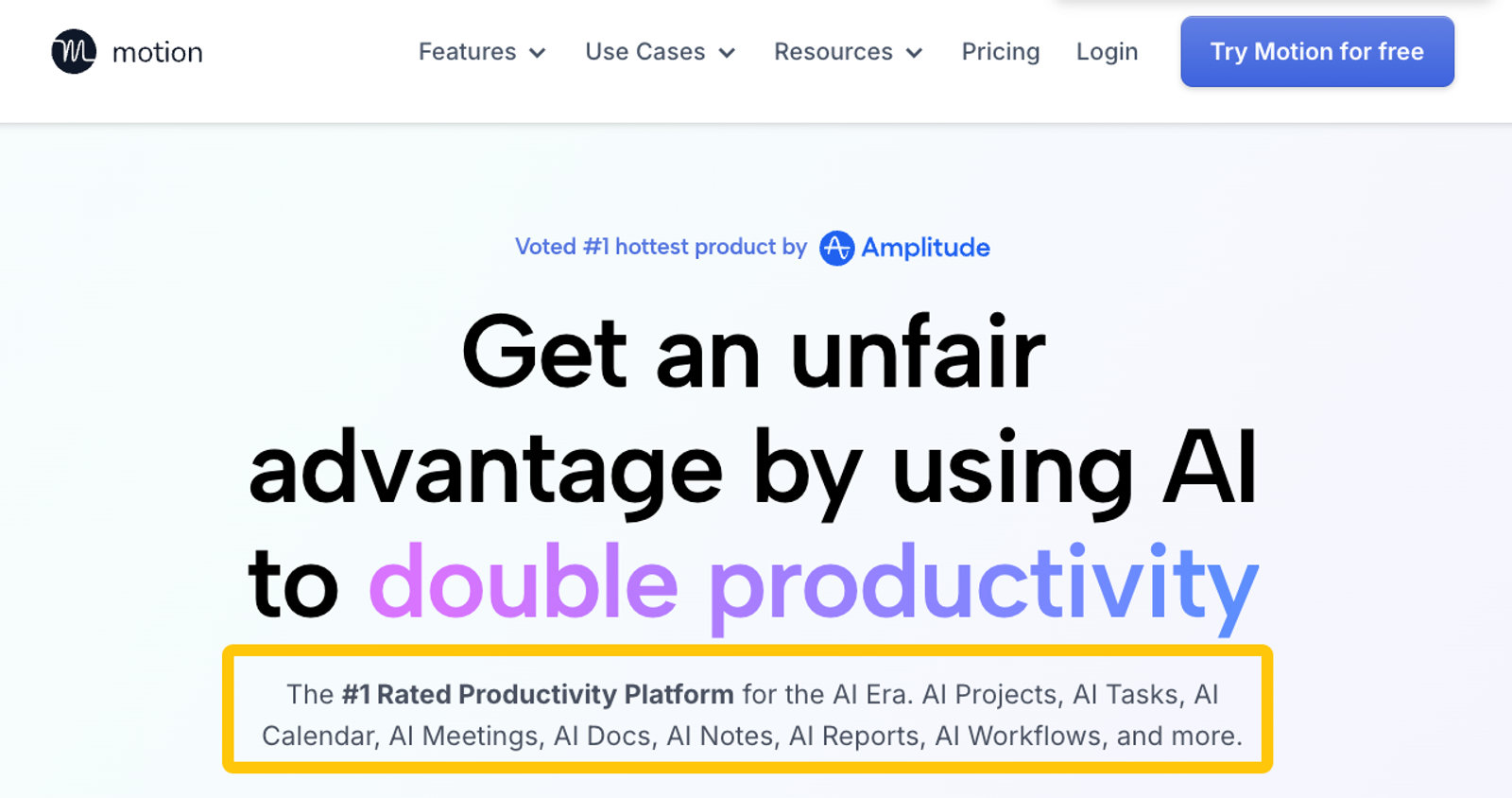 Discover how Motion AI serves as a top productivity platform to automate tasks, calendars, and complex workflows.