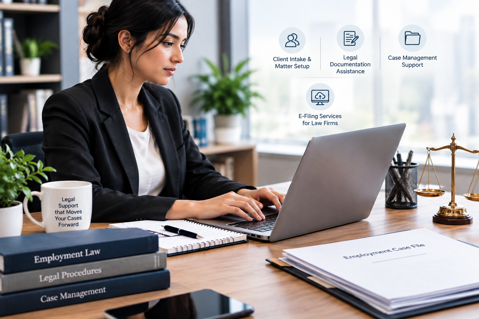 Virtual Paralegal Support for Employment Law Firms