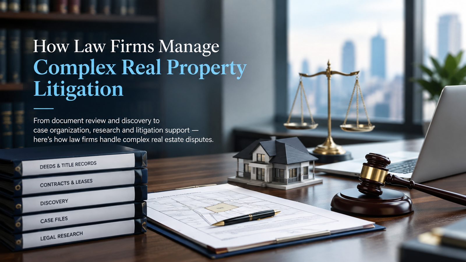 How Law Firms Manage Complex Real Property Litigation - Juris LPO Legal Insights