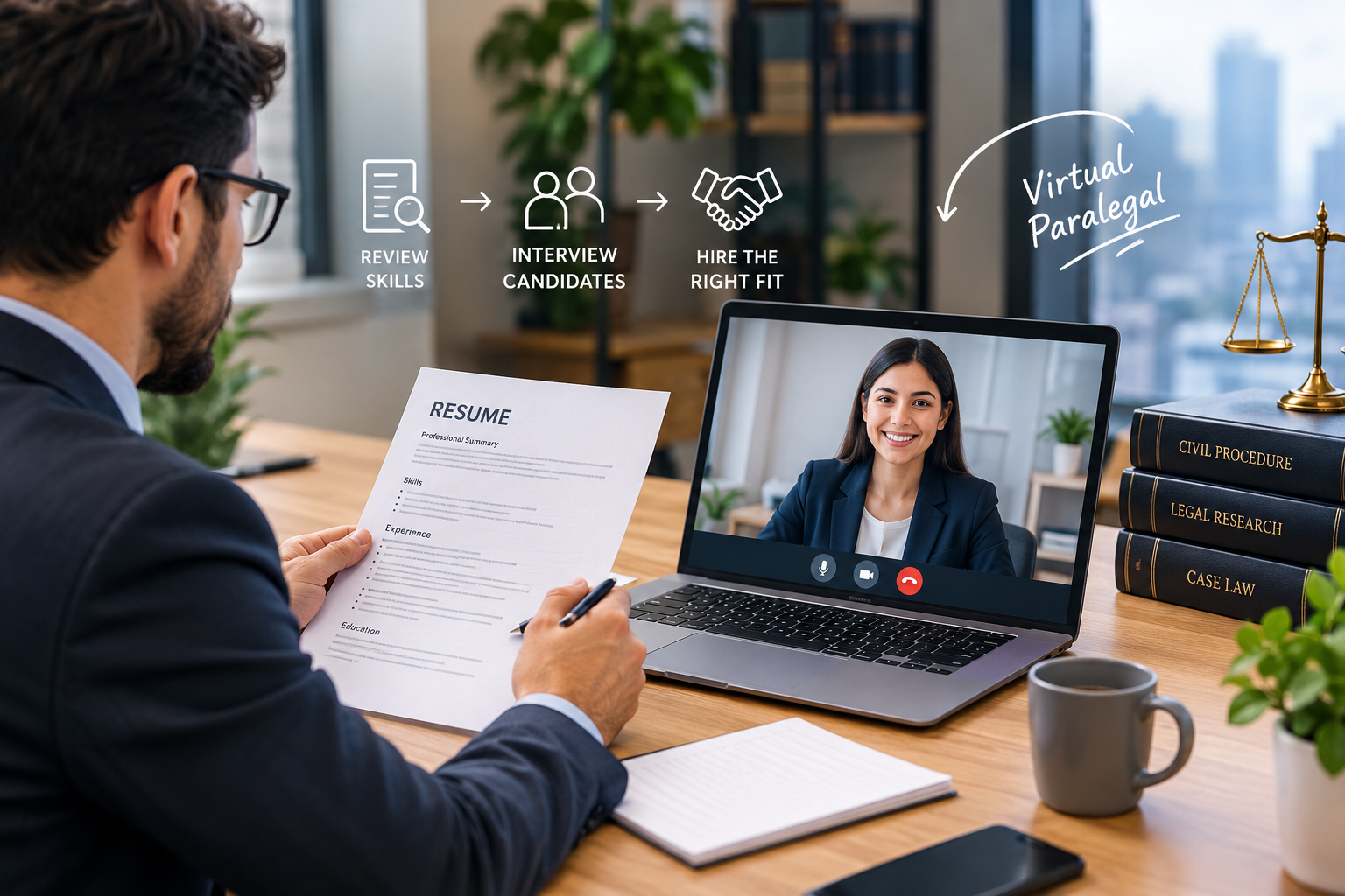 How to Hire a Virtual Paralegal: A Paralegal's Step-by-Step Guide - Juris LPO Legal Insights