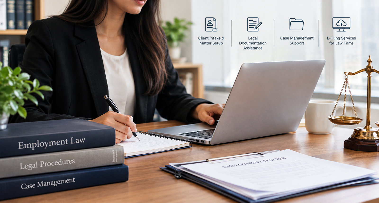 Employment Law Paralegal Services: What a Virtual Paralegal Handles for Employment Law Attorneys - Juris LPO Legal Insights