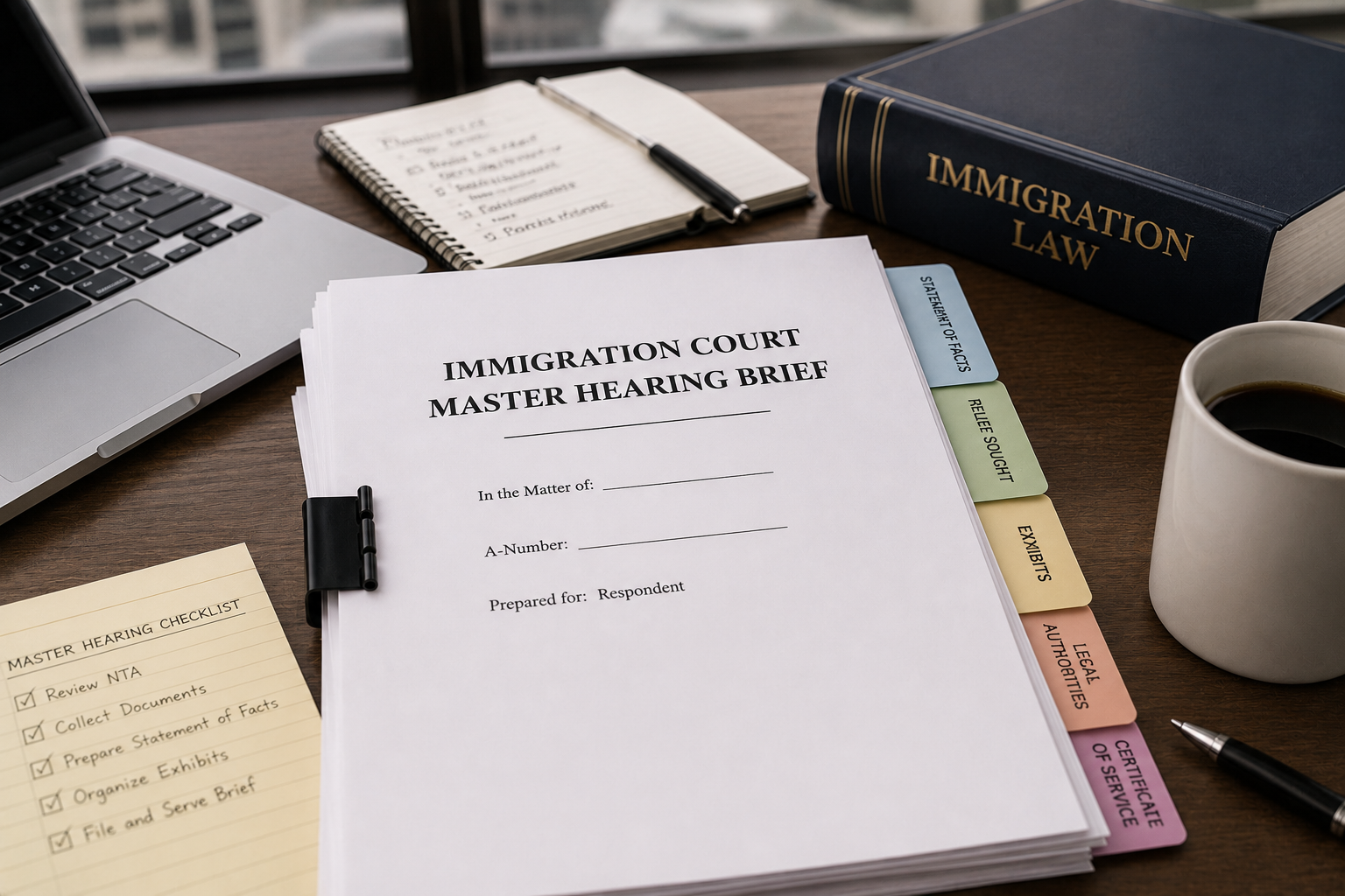 How to Prepare an Immigration Court Master Hearing Brief - Juris LPO Legal Insights