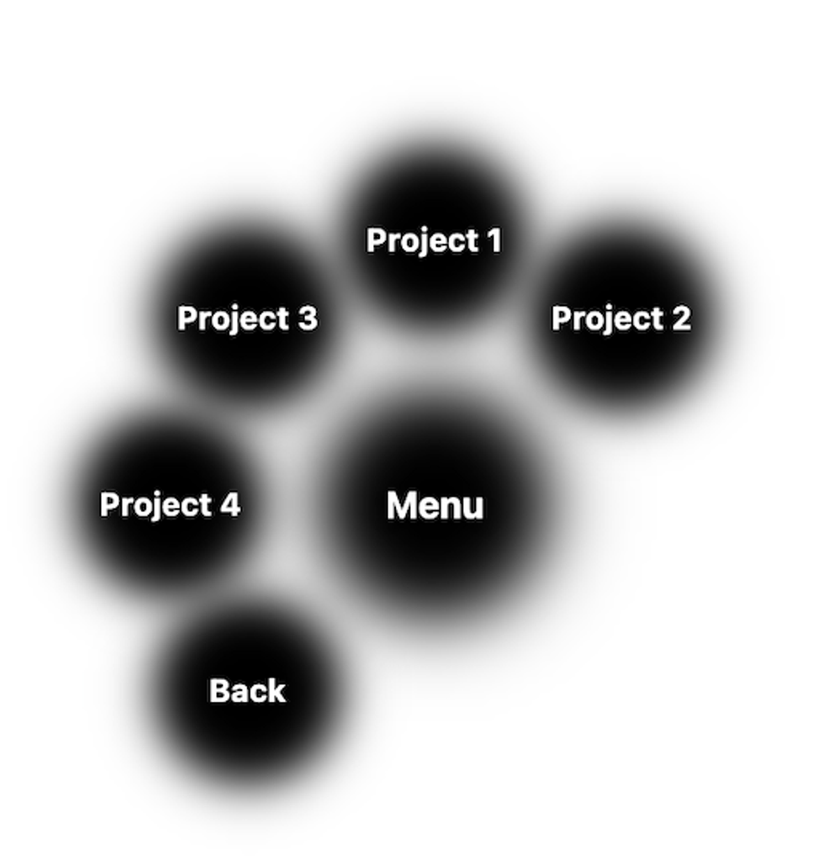 Radial Menu - Adaptive Mobile Interface - WIP