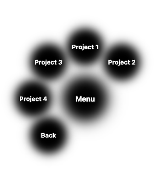 Radial Menu - Adaptive Mobile Interface - WIP