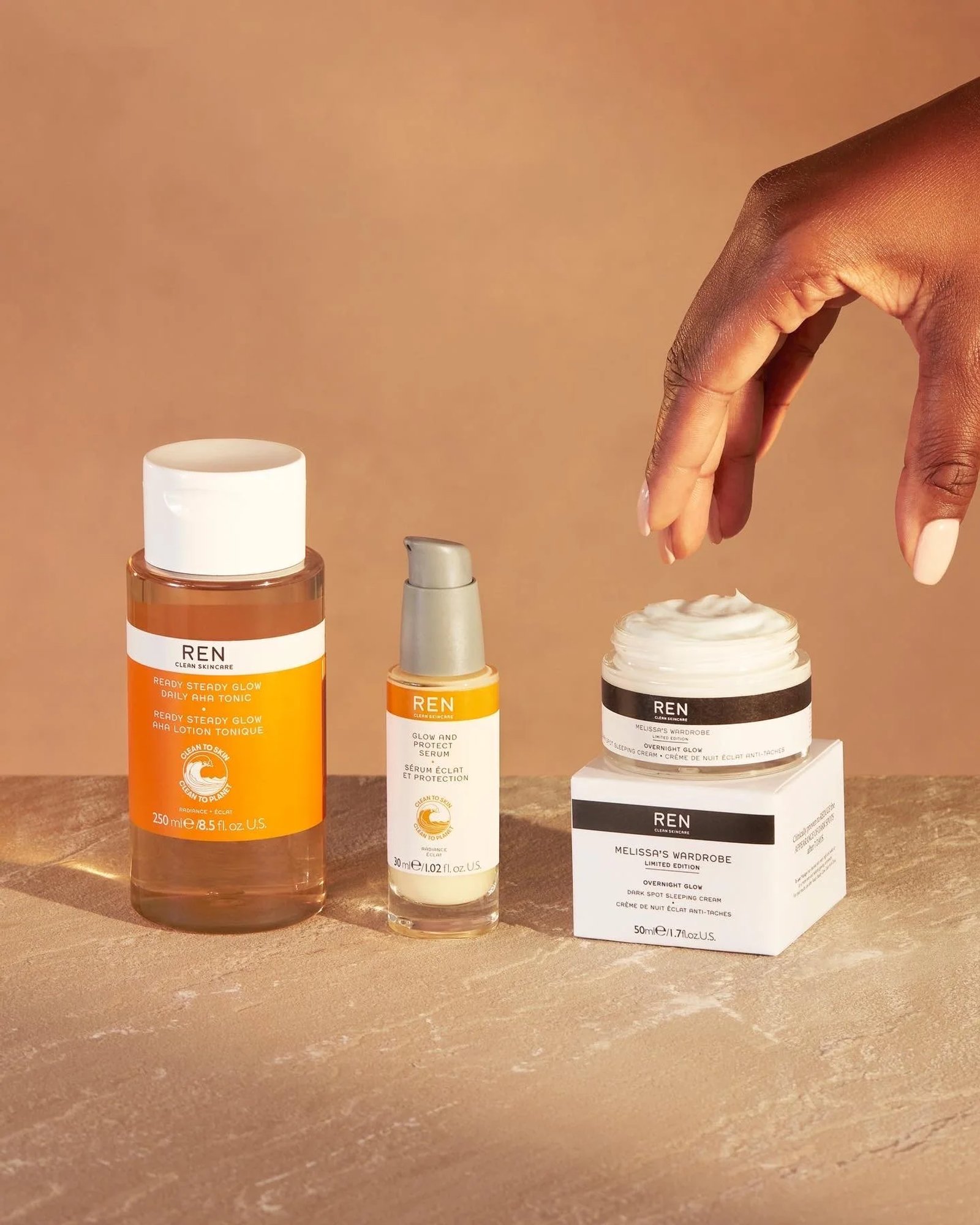 REN skincare Campaign x Melissa's Wardrobe