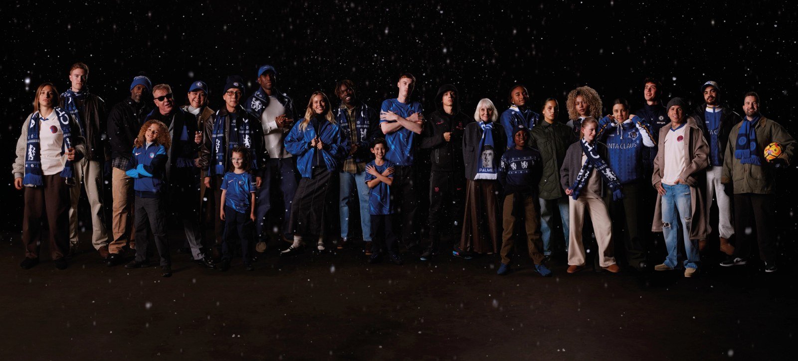 Chelsea FC Wrap Up Warm campaign portrait — image 1 of 10