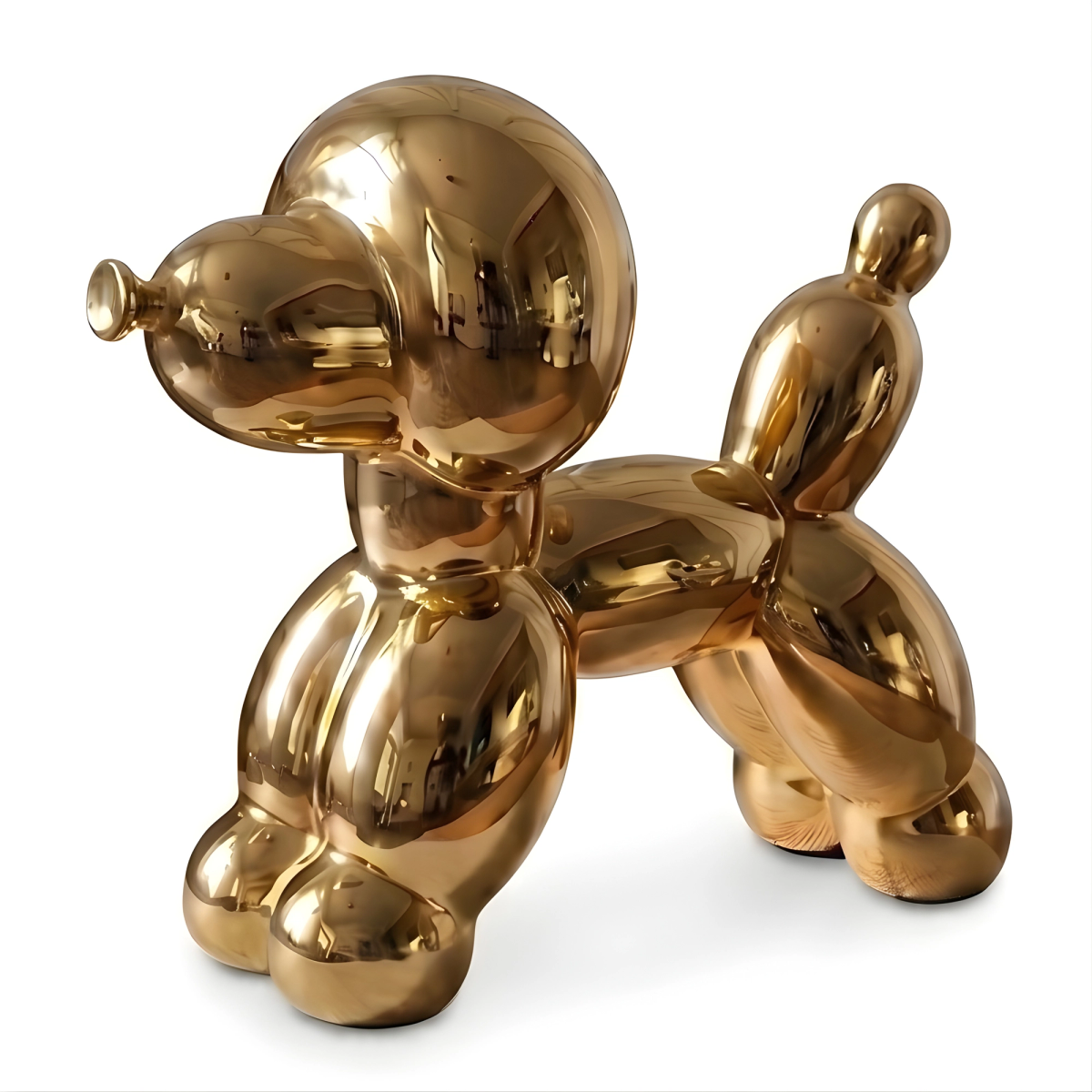 SMALL Golden Muse Dog