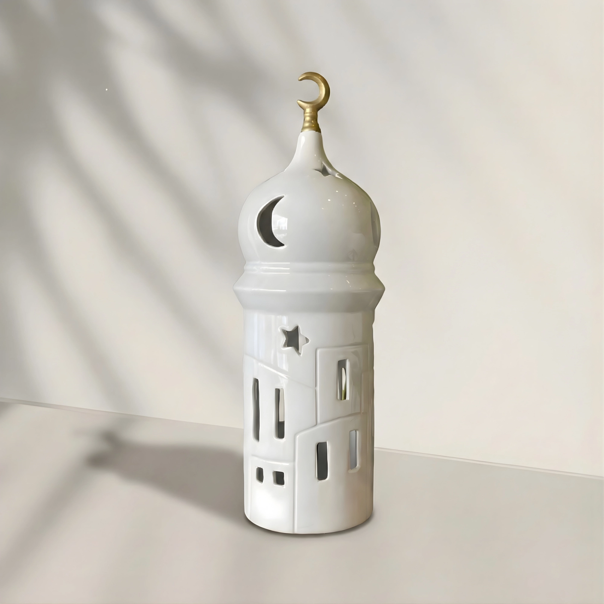 White Crescent Lantern