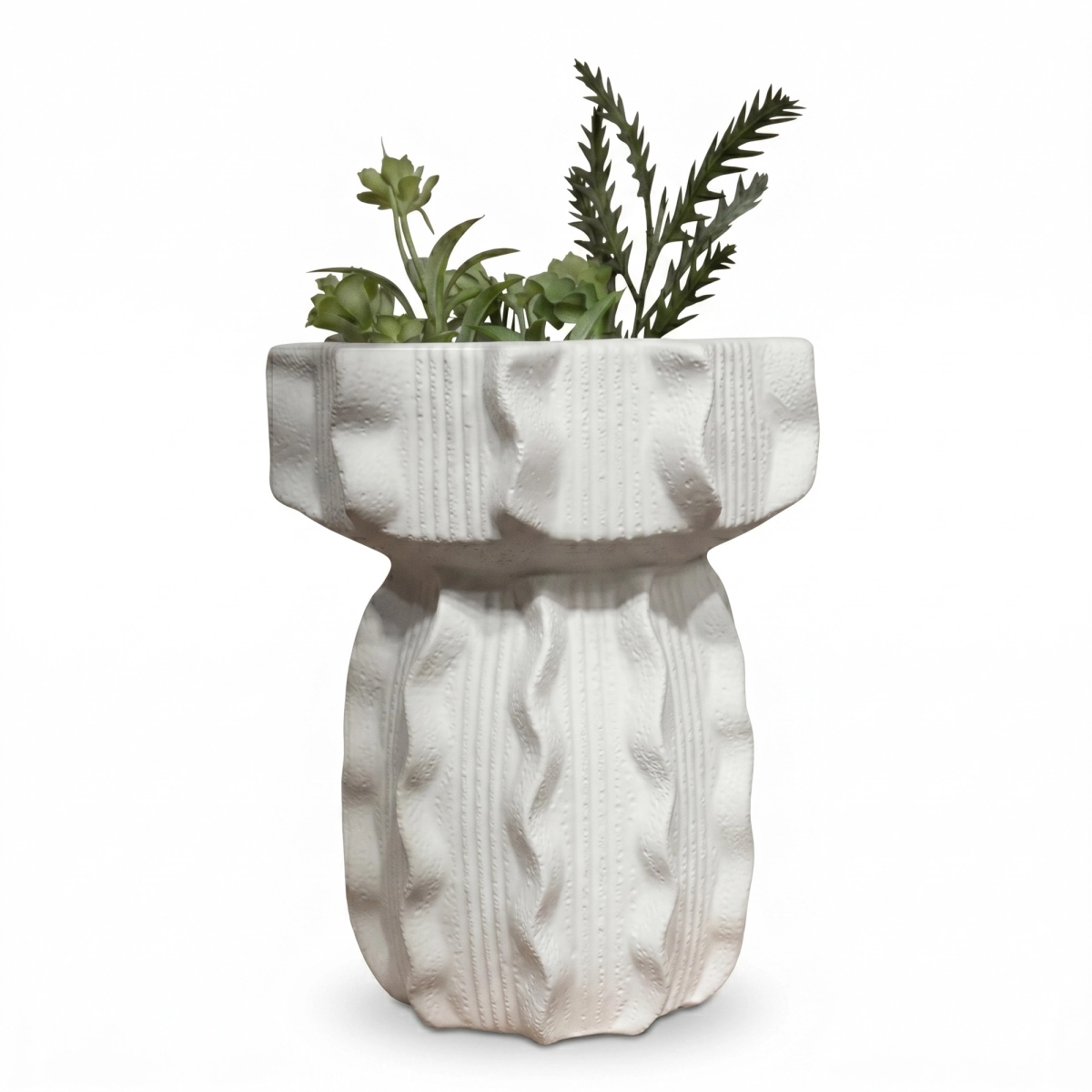 Sculpted Silence Planter