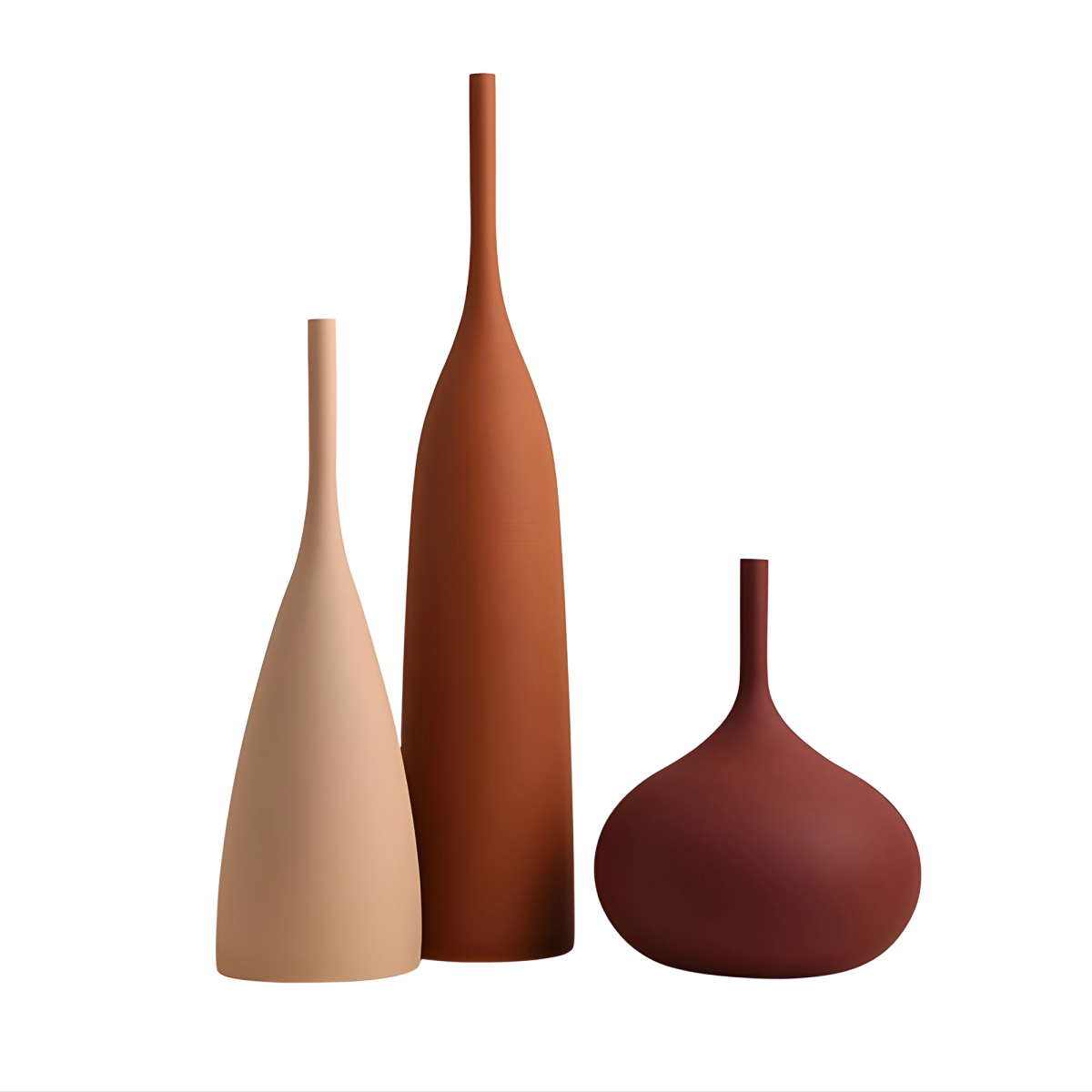 Minimal Terracotta Set