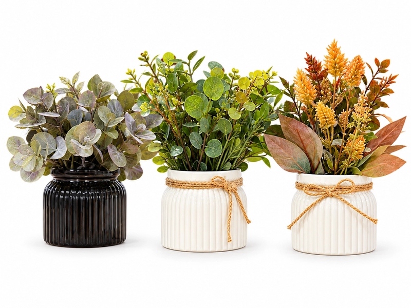 Autumn Botanical Trio in Detail