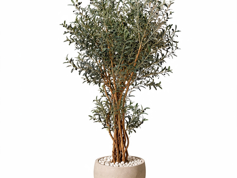 Silver Olive Tree in Detail