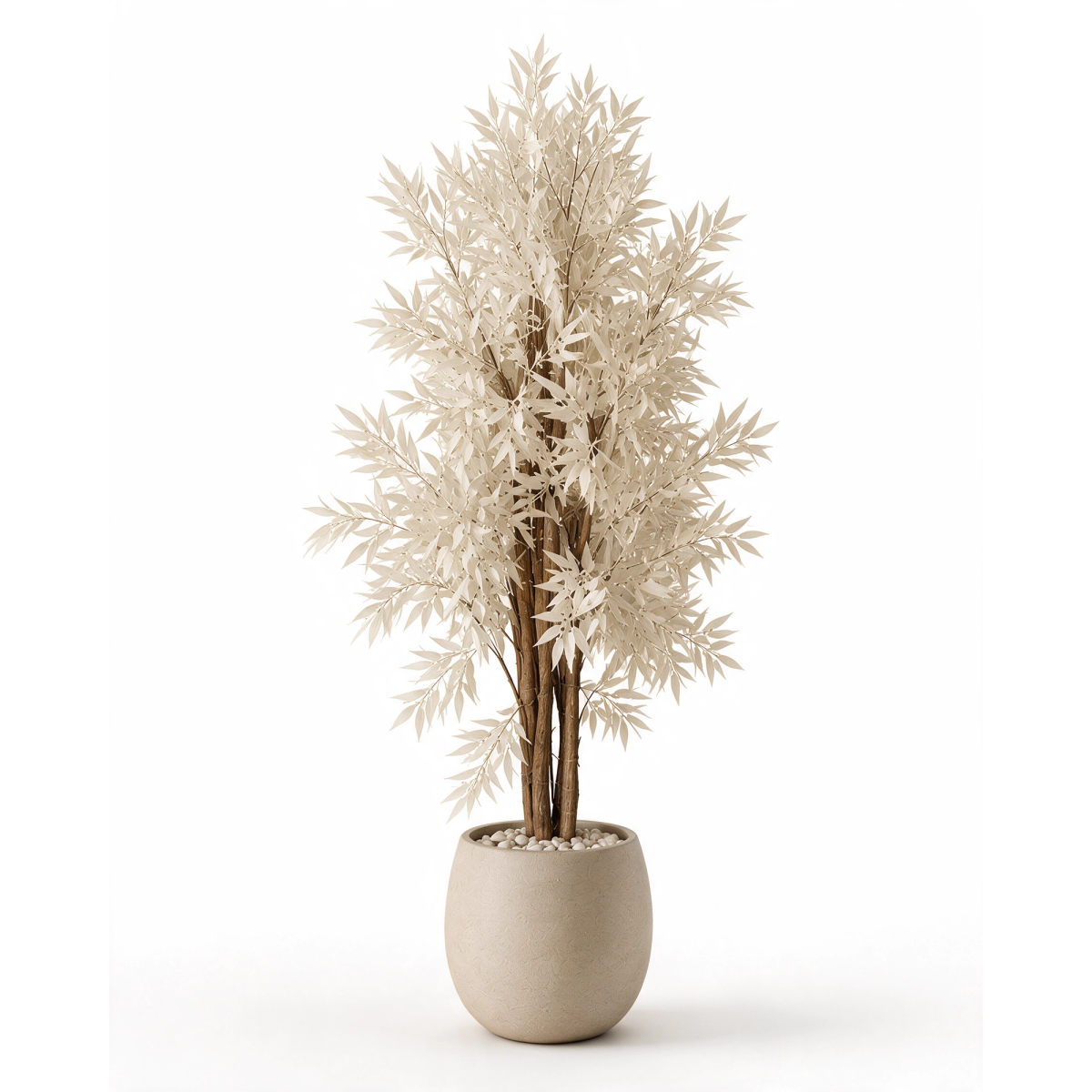 Ivory Pampas Tree