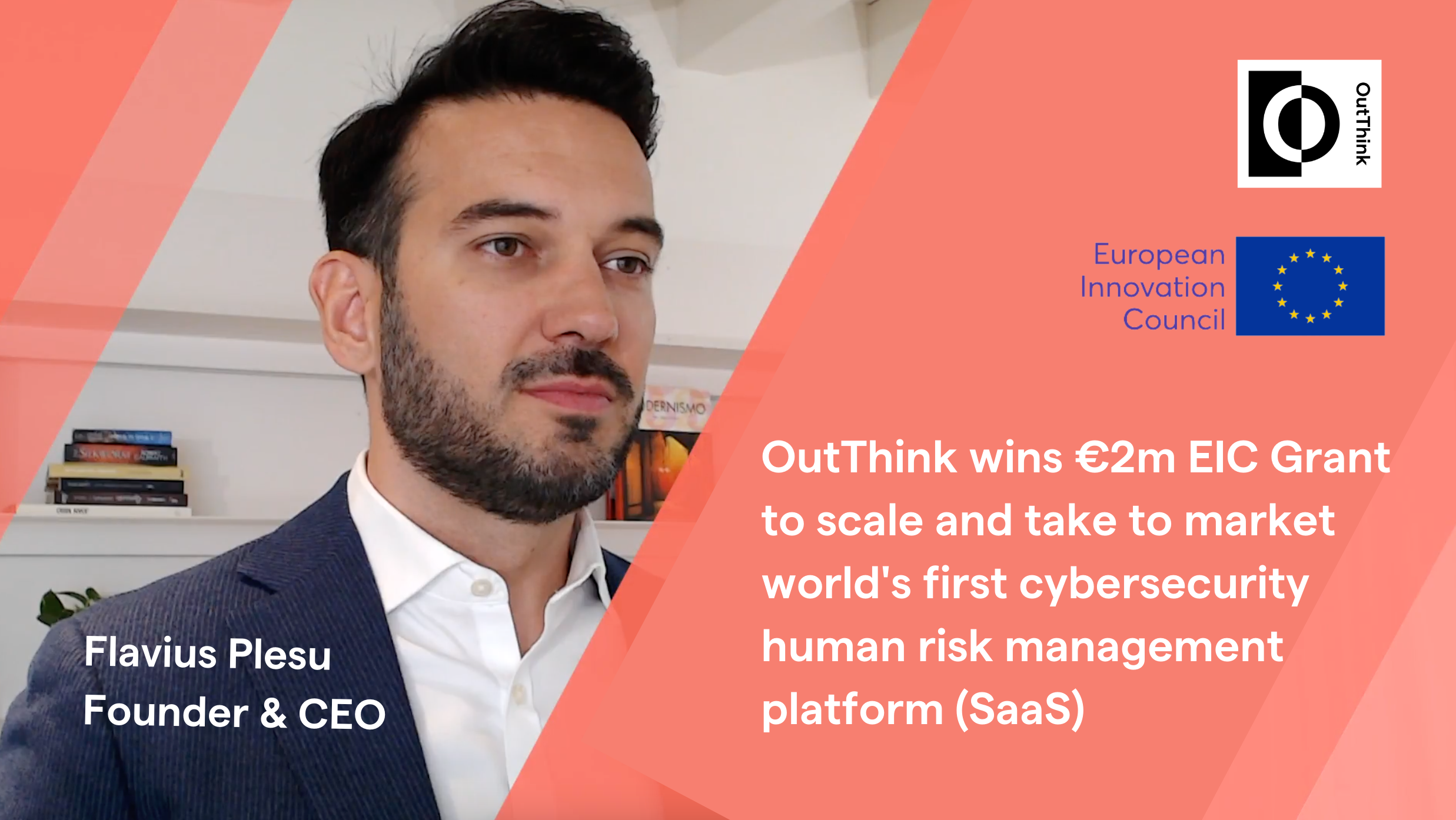 OutThink wins €2M grant from European Innovation Council to tackle human risks in cyber security