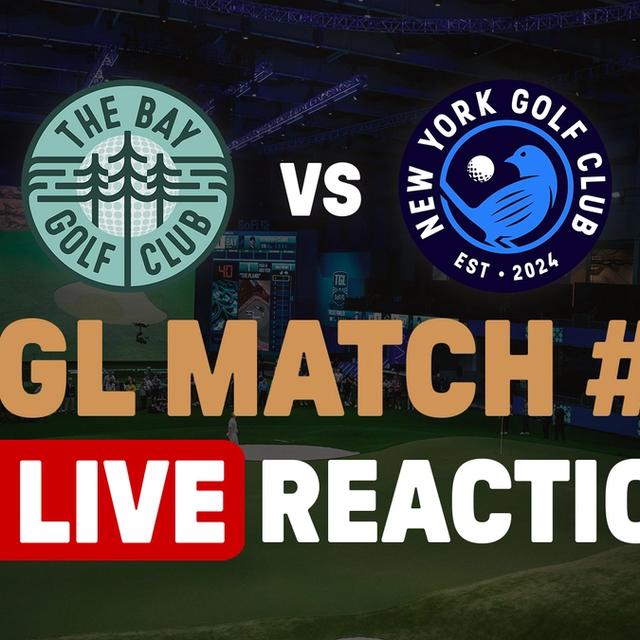 941: LIVE Reaction to TGL Match #1 + Max Homa artwork