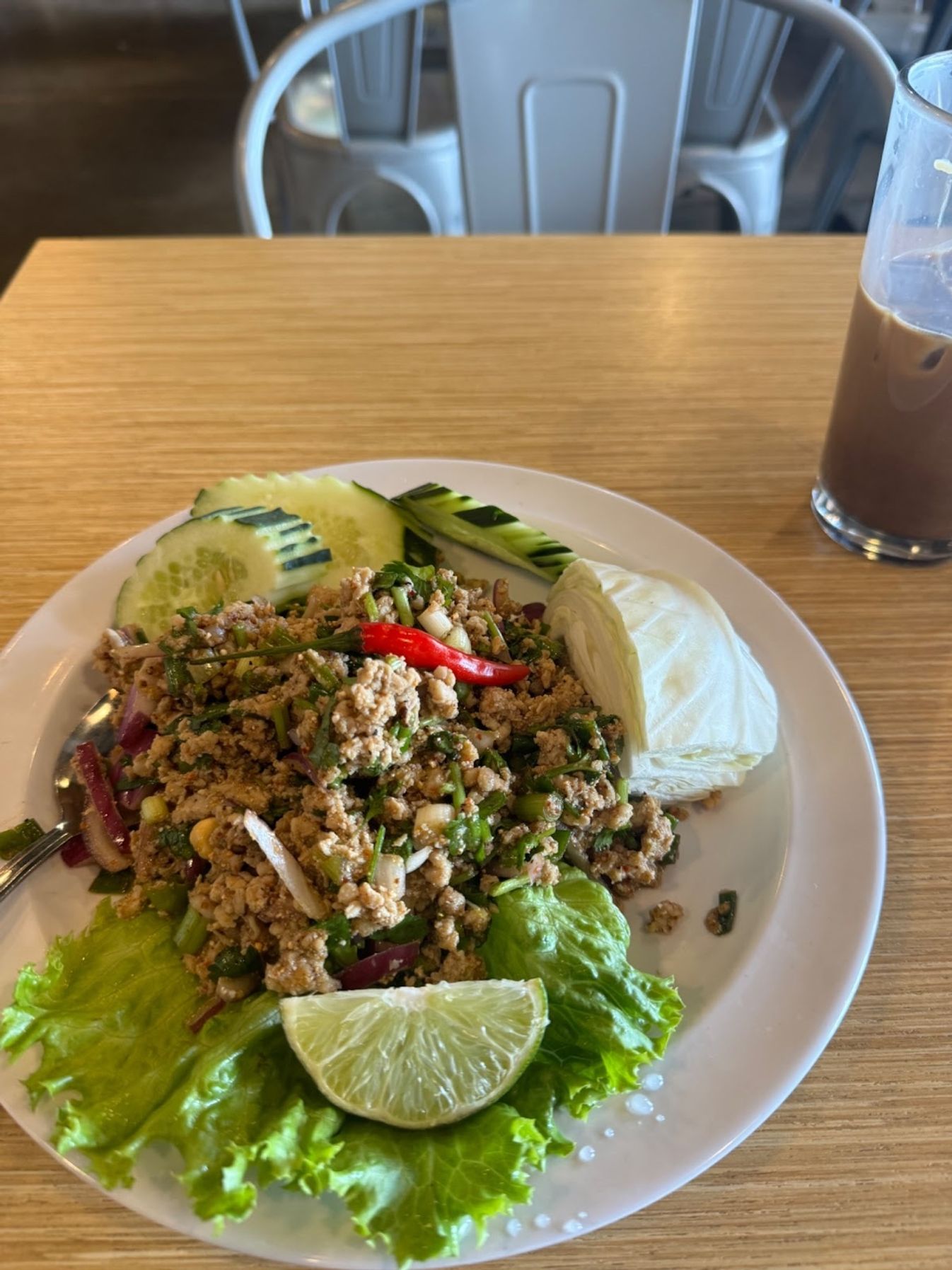 The Pork Laap at Snackboxe