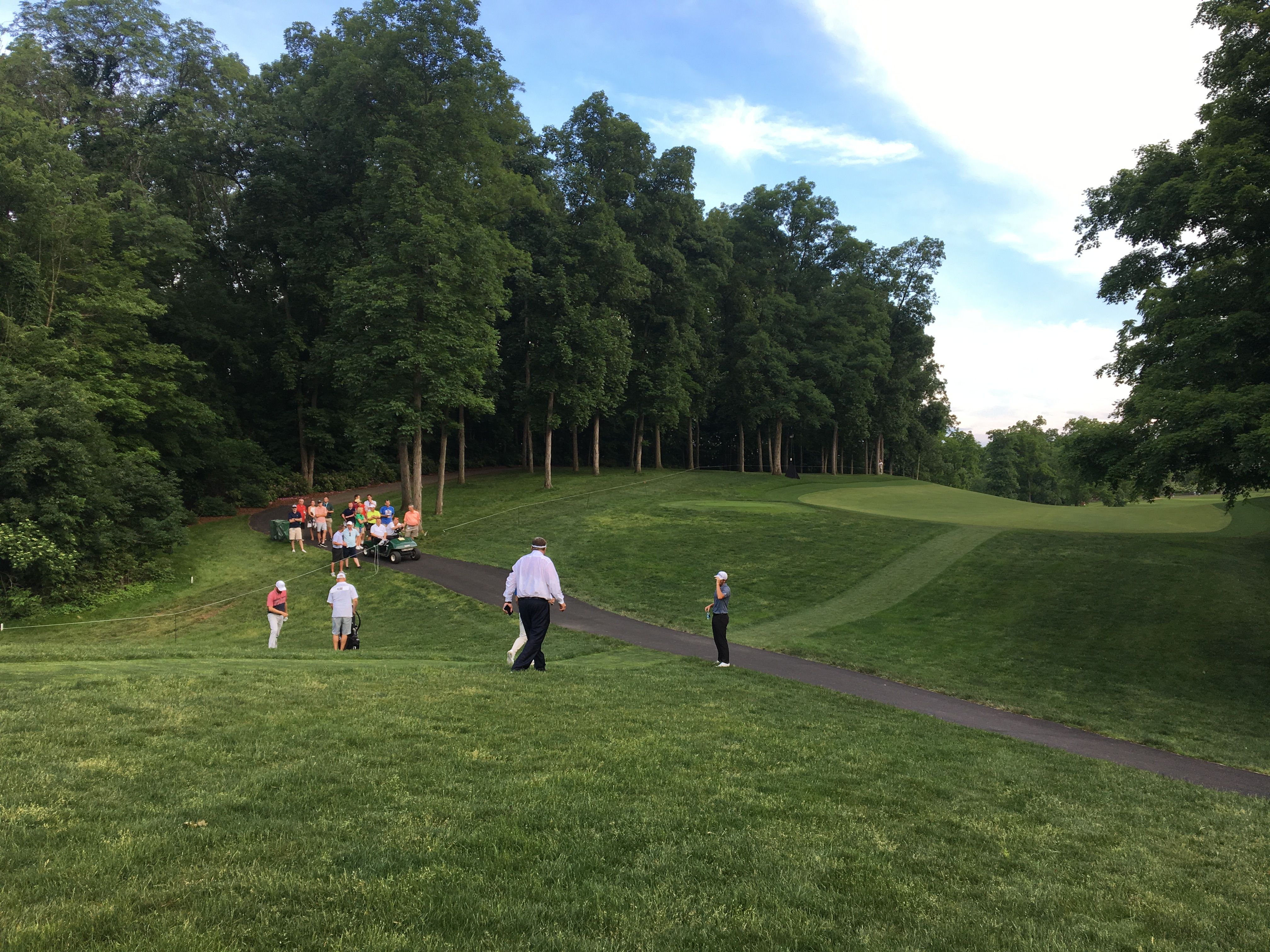 Chris Kirk Cold Tops a 3-wood, Makes Par to Make the Cut Anyways