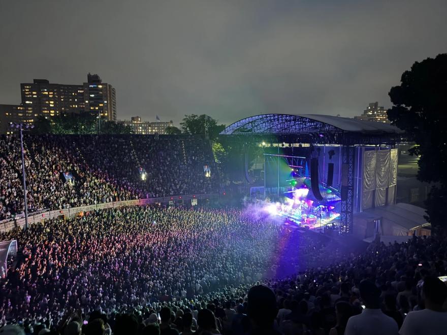 Sold out Goose concert in New York City.