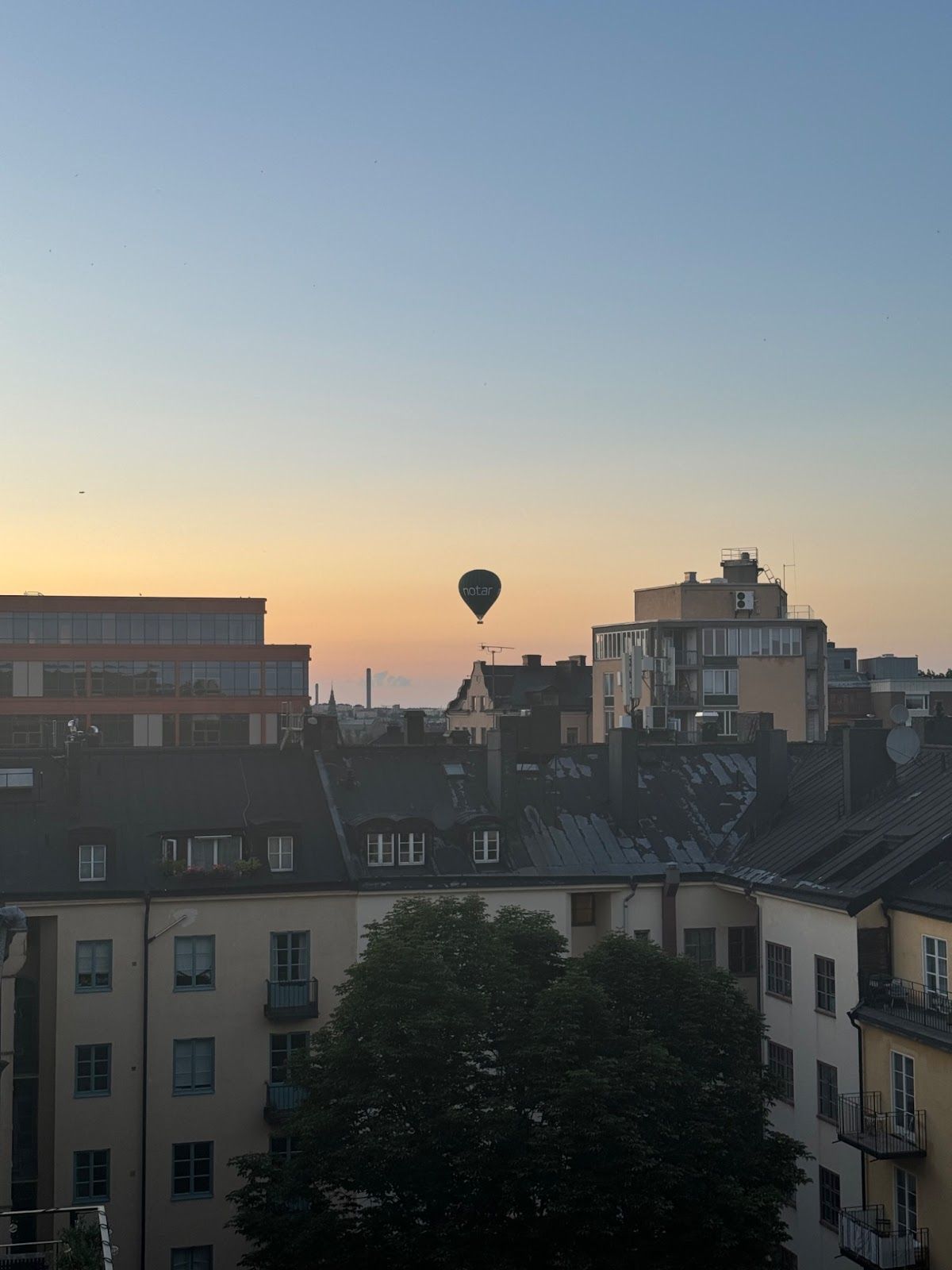 Every night, these balloons fly over the city!