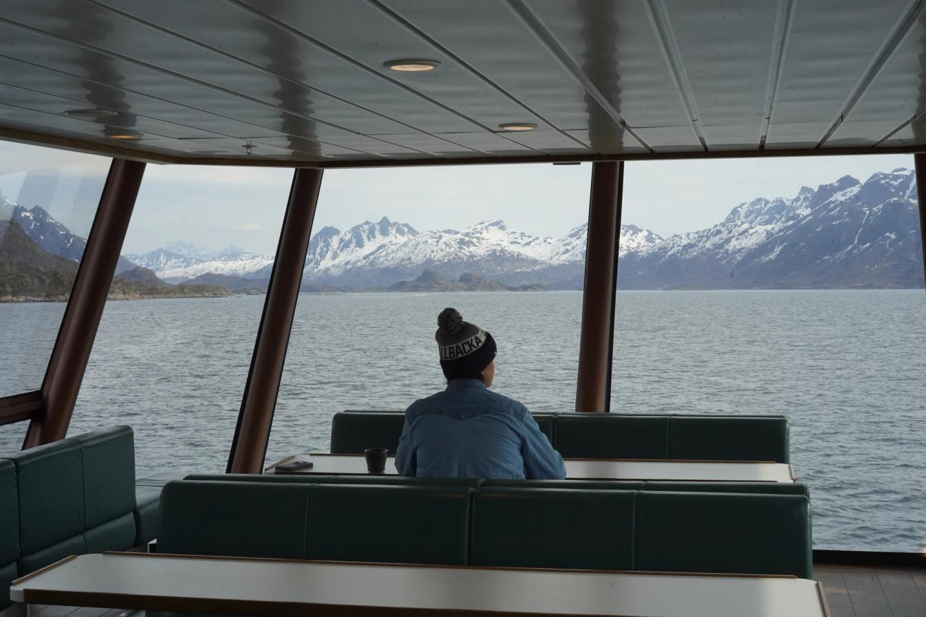 Boat tour of the Lofoten fjords. Possibly peak relaxation.