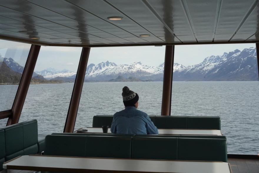 Boat tour of the Lofoten fjords. Possibly peak relaxation.