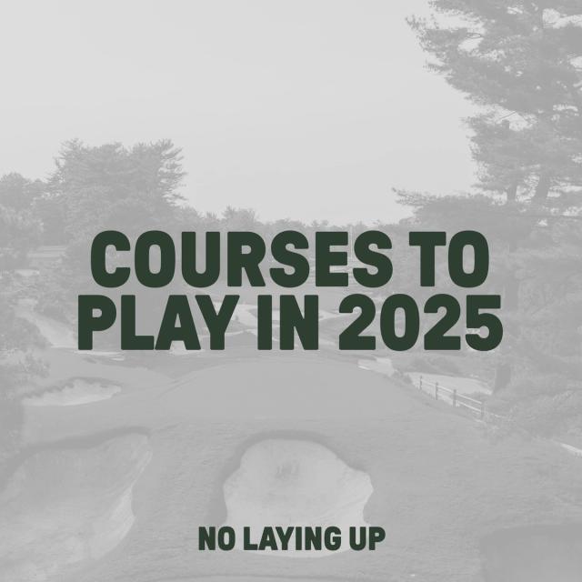 958: Courses To Play In 2025 artwork