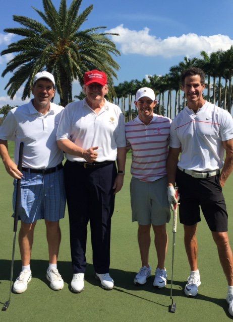 Rory McIlroy Played Golf With Donald Trump This Weekend