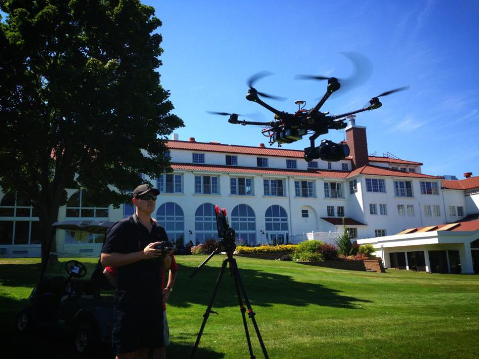 Drones and Golf Coverage: A Perfect Match?