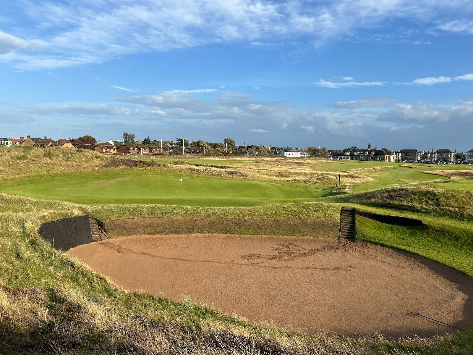 The 17th hole at Prestwick