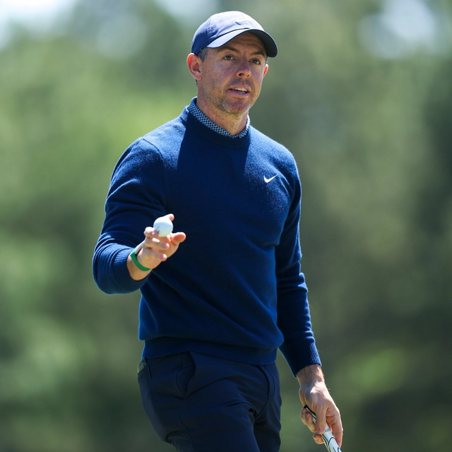 1142: Rory, Burns lead by 2 after Rd 1 at Augusta National artwork