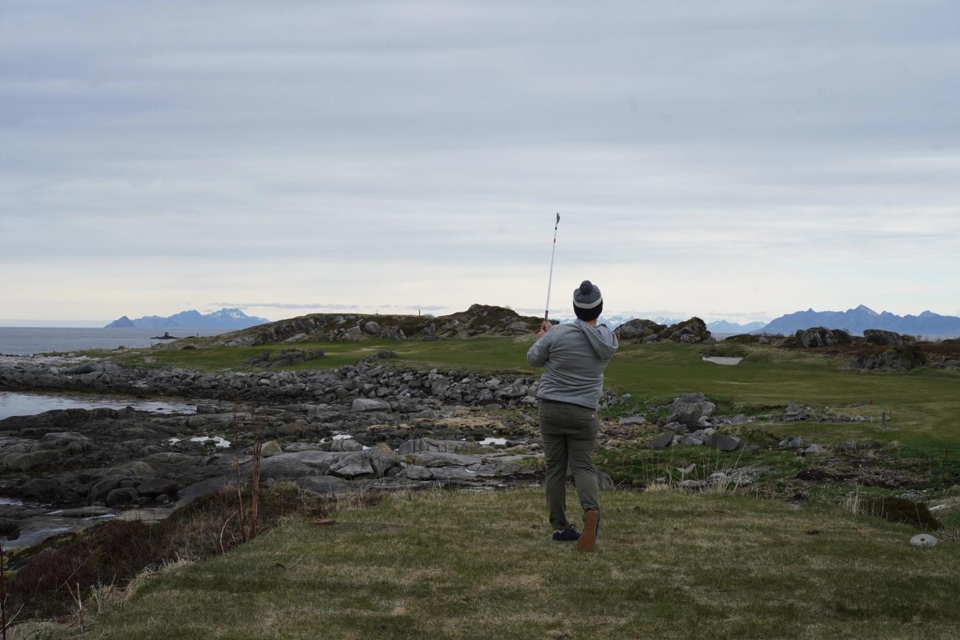 A par at the first beat my 7 from last time