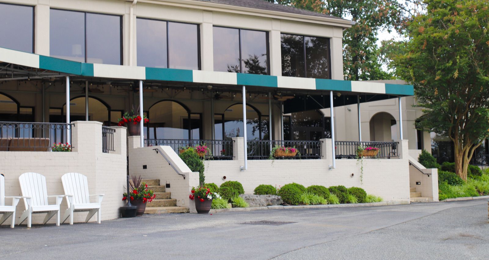 The clubhouse at Hillendale Country Club.