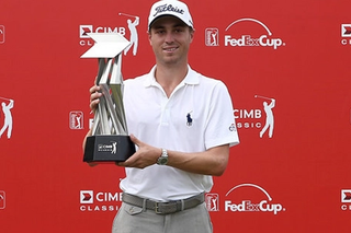 Justin Thomas Arrives, Wins the CIMB Classic