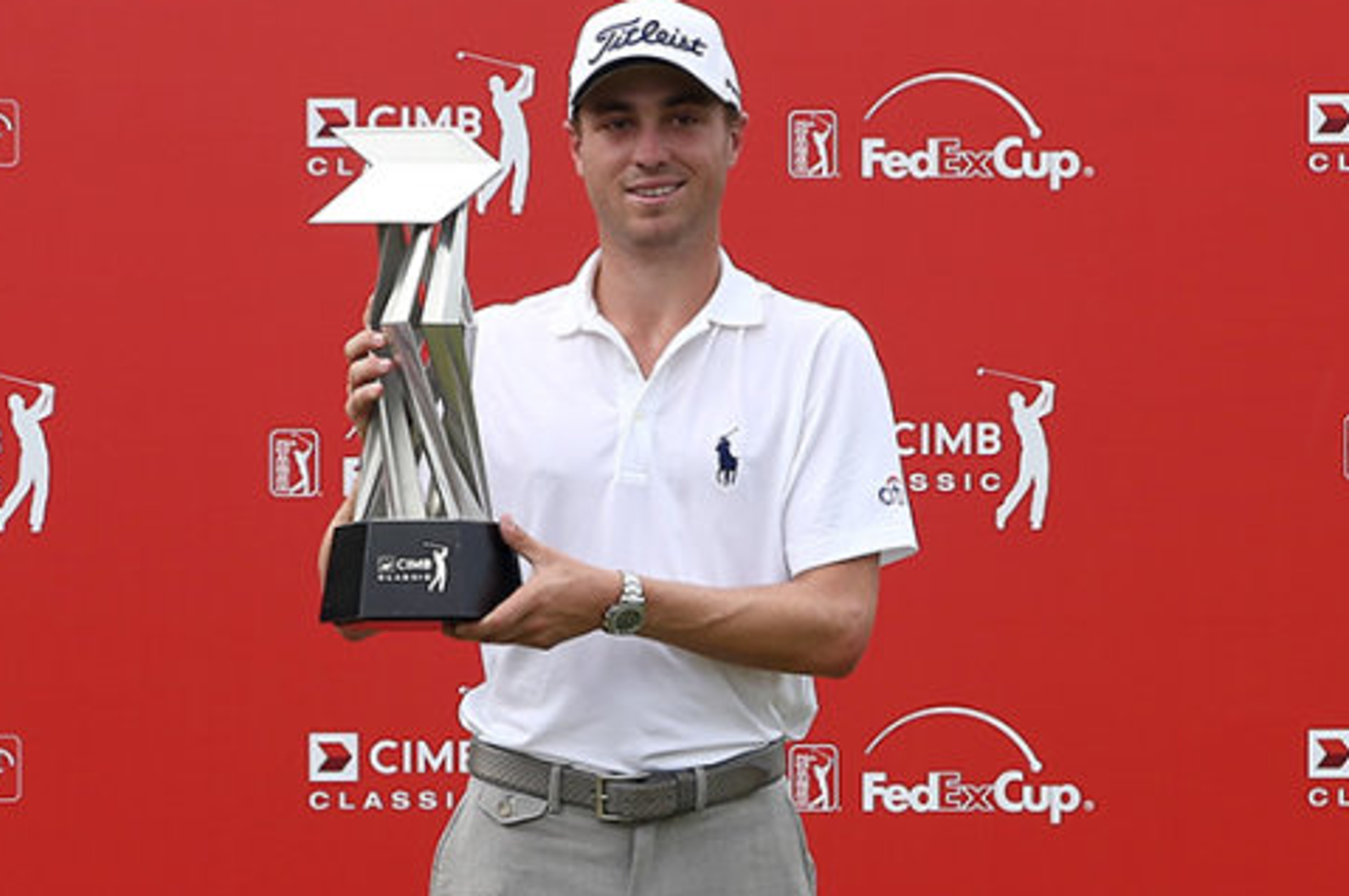Justin Thomas Arrives, Wins the CIMB Classic