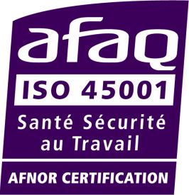 Logo de la certification ISO 45001