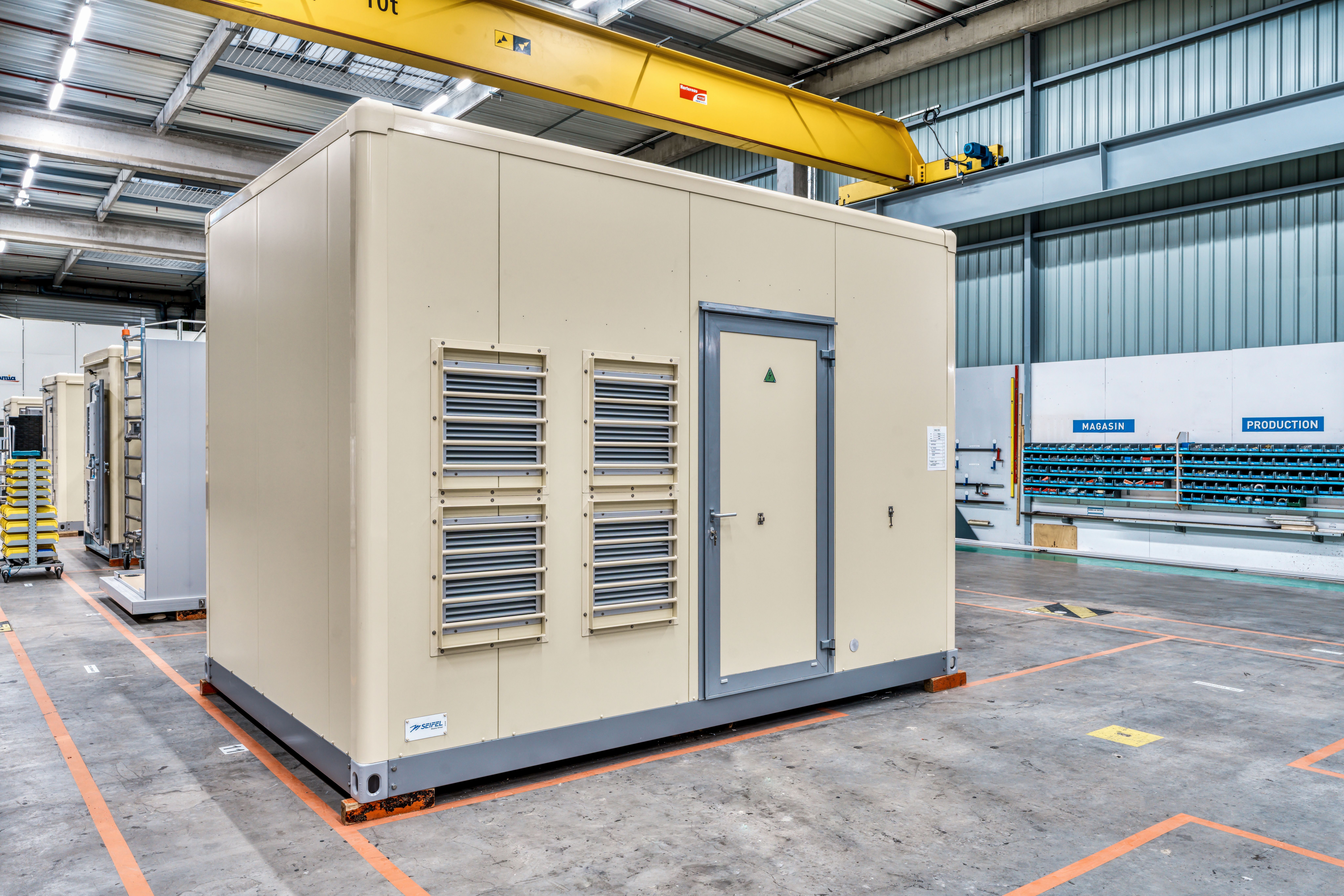 Shelter fini dans les ateliers de Seifel
