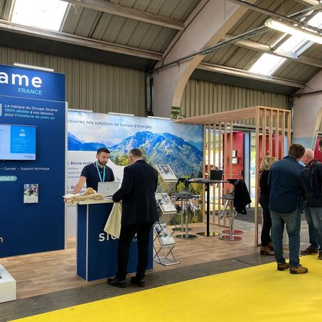 Stand de Sicame France et Seifel au salon Atlantica