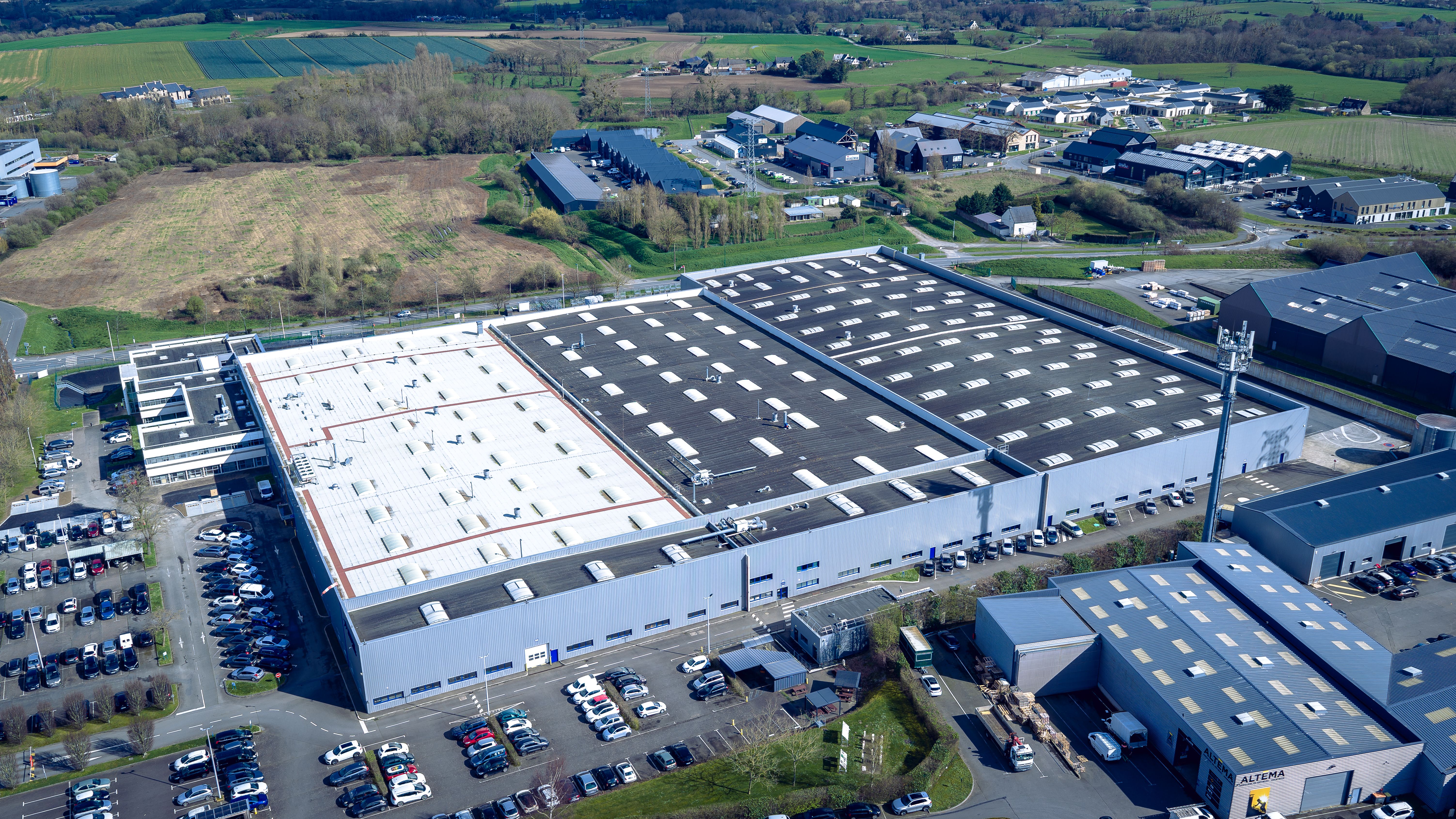 Vue aérienne du site de Seifel agrandi