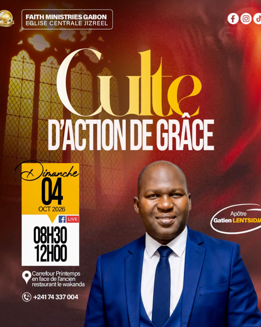 Culte d'action de grace