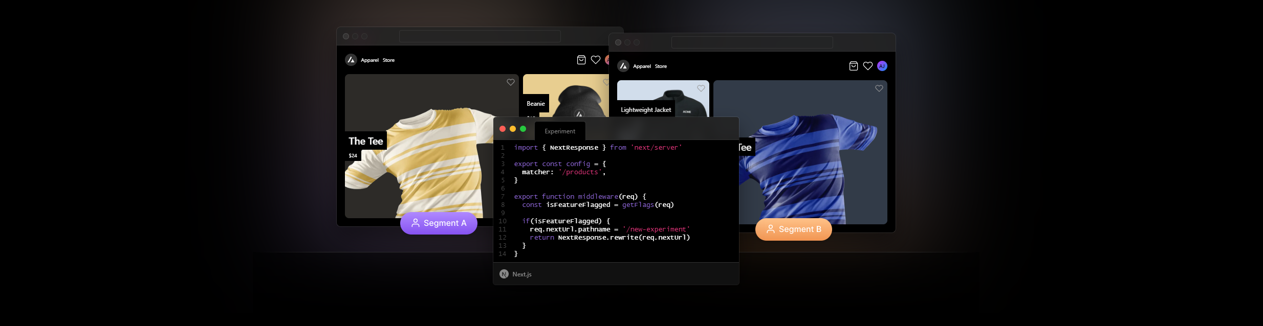 Deliver dynamic content at the speed of static with Next.js Middleware and Vercel Edge!