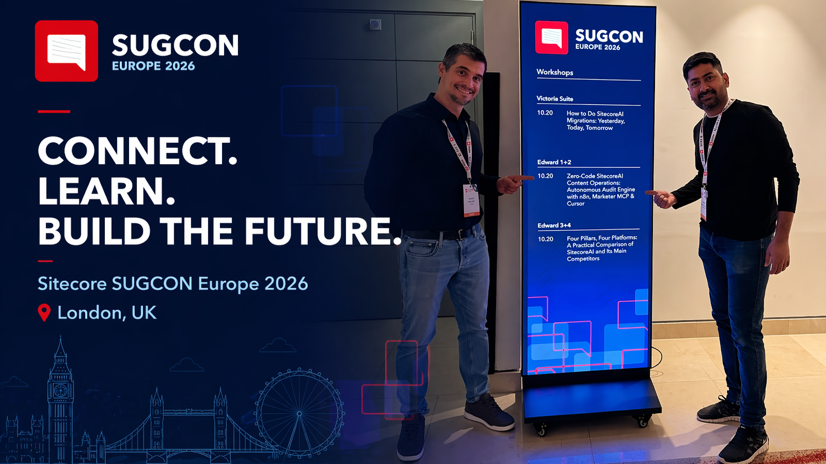 Miguel & Ram in the SUGCON UK Event