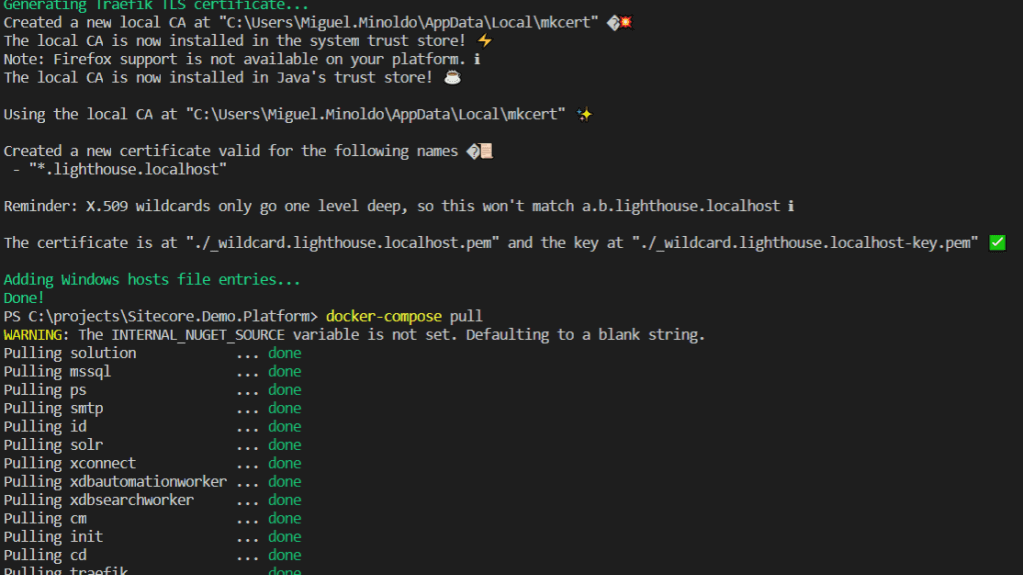 Lighthouse Demo is now available in the Sitecore Container Registry, let's try it!