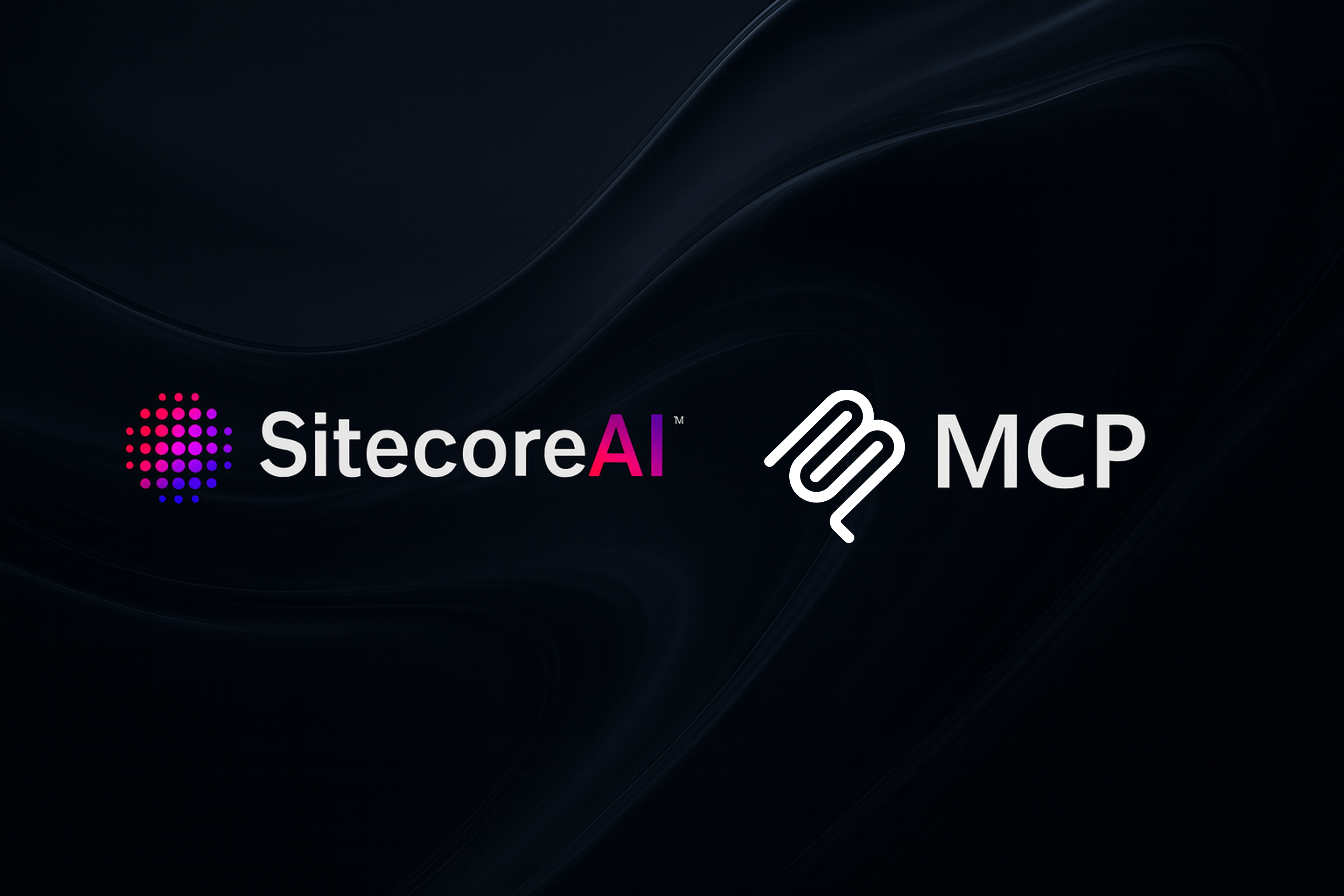 Logos for SitecoreAI and MCP.